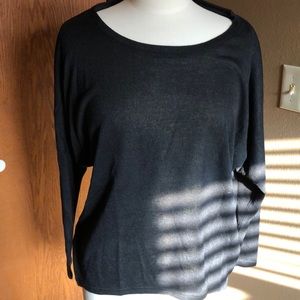 Black lightweight sweater